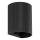 FARO 40527 - Wandlamp SOLE 1xGU10/8W/230V zwart gegolfd rond