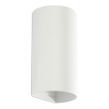 FARO 40538 - Applique murale SOLE 2xGU10/8W/230V blanc arrondi
