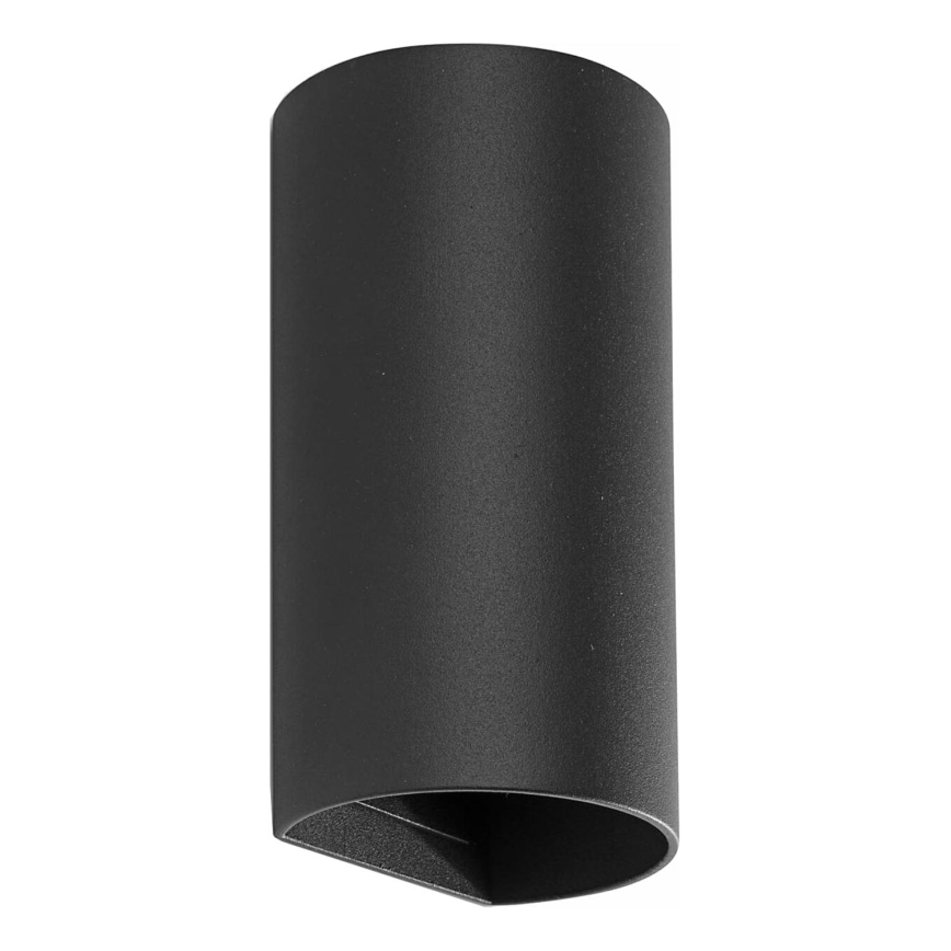 FARO 40539 - Wandlamp SOLE 2xGU10/8W/230V zwart rond