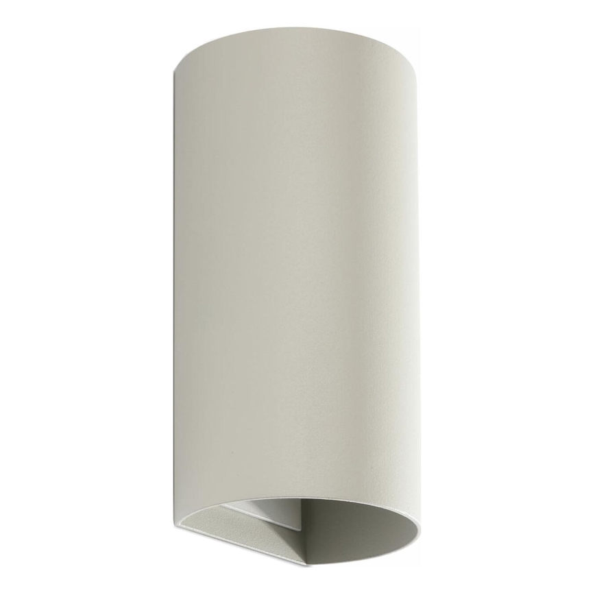 FARO 40540 - Applique murale SOLE 2xGU10/8W/230V gris arrondi
