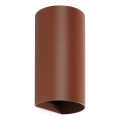 FARO 40541 - Applique murale SOLE 2xGU10/8W/230V brique arrondi