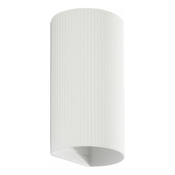 FARO 40542 - Applique murale SOLE 2xGU10/8W/230V blanc ondulé arrondi