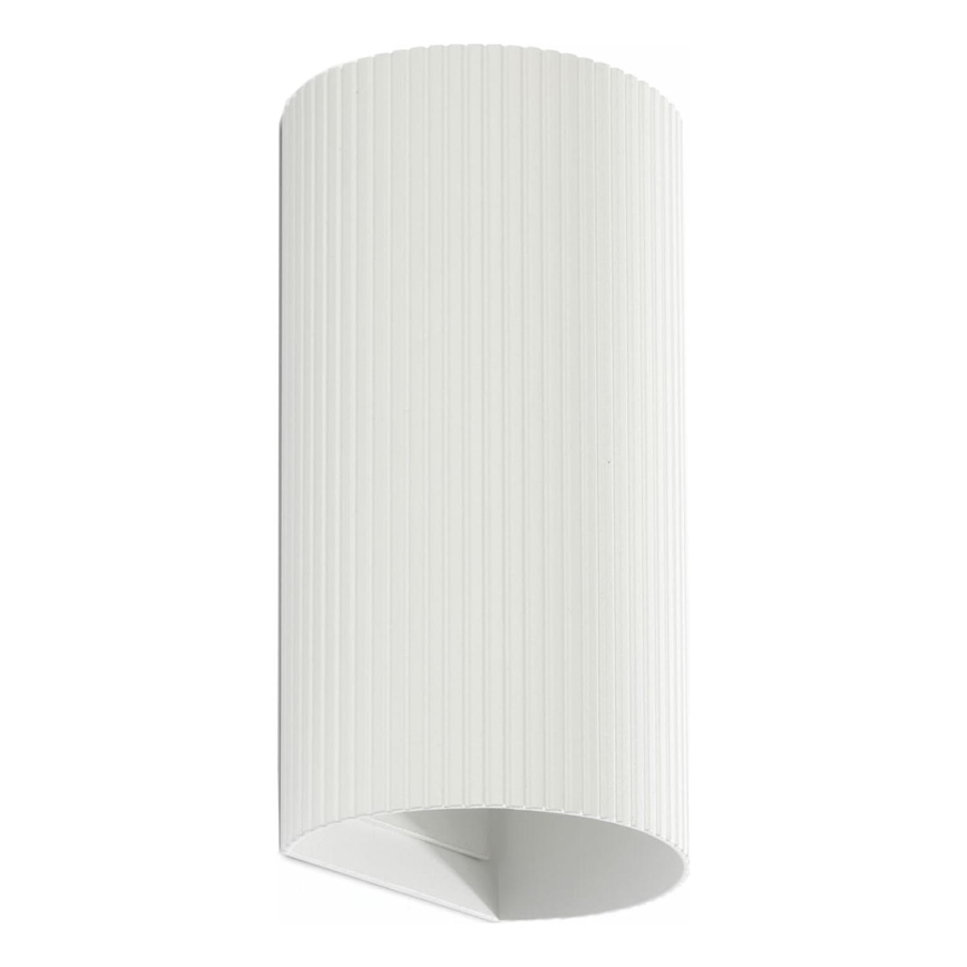 FARO 40542 - Applique murale SOLE 2xGU10/8W/230V blanc ondulé arrondi