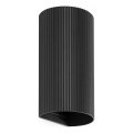 FARO 40543 - Wandlamp SOLE 2xGU10/8W/230V zwart gegolfd rond