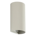 FARO 40544 - Wandlamp SOLE 2xGU10/8W/230V grijs gegolfd rond