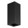 FARO 40566 - Applique murale SOLE 2xGU10/8W/230V noir ondulé carré