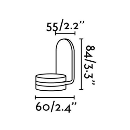 Faro 51129 - Lamphouder STUDIO