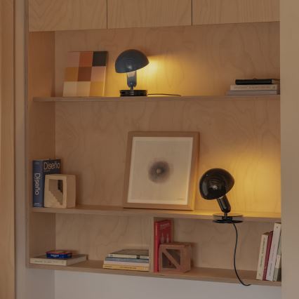 FARO 56100 - Tafellamp met klem 2in1 BELA 1xE27/15W/230V zwart