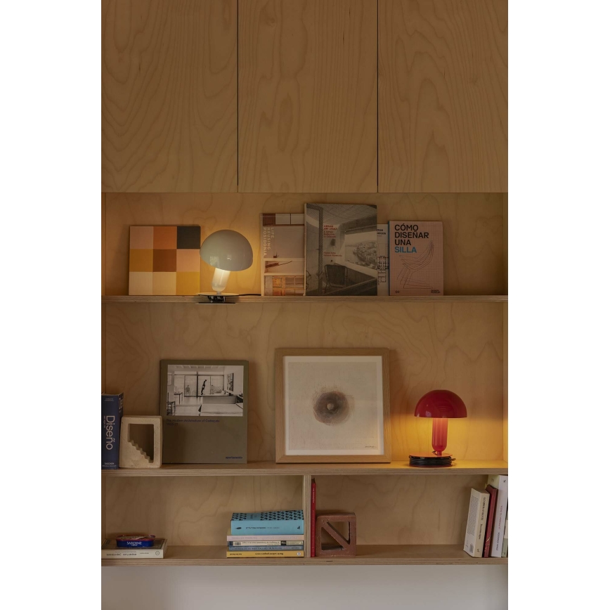 FARO 56101 - Lampe de table avec pince 2en1 BELA 1xE27/15W/230V blanc