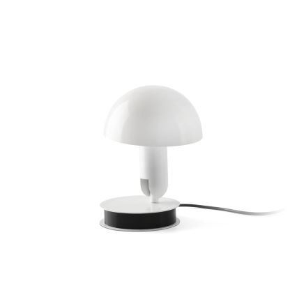 FARO 56101 - Lampe de table avec pince 2en1 BELA 1xE27/15W/230V blanc