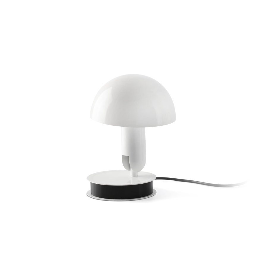 FARO 56101 - Lampe de table avec pince 2en1 BELA 1xE27/15W/230V blanc
