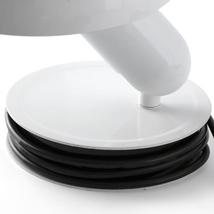 FARO 56101 - Lampe de table avec pince 2en1 BELA 1xE27/15W/230V blanc