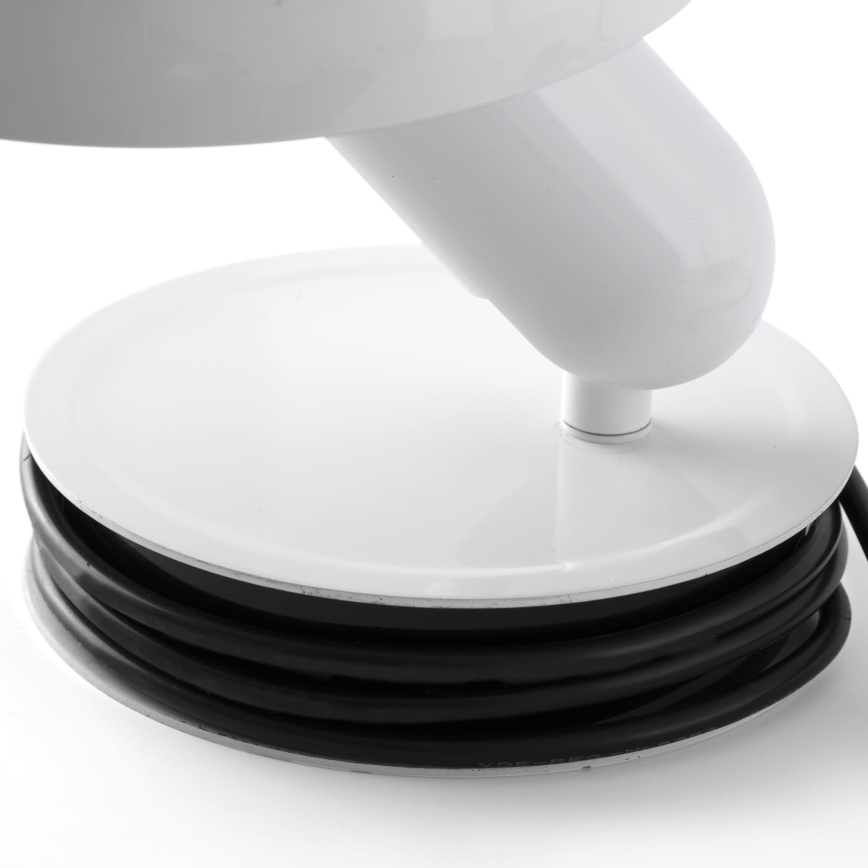 FARO 56101 - Lampe de table avec pince 2en1 BELA 1xE27/15W/230V blanc