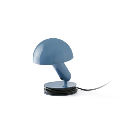 FARO 56102 - Lampe de table avec pince 2en1 BELA 1xE27/15W/230V bleu