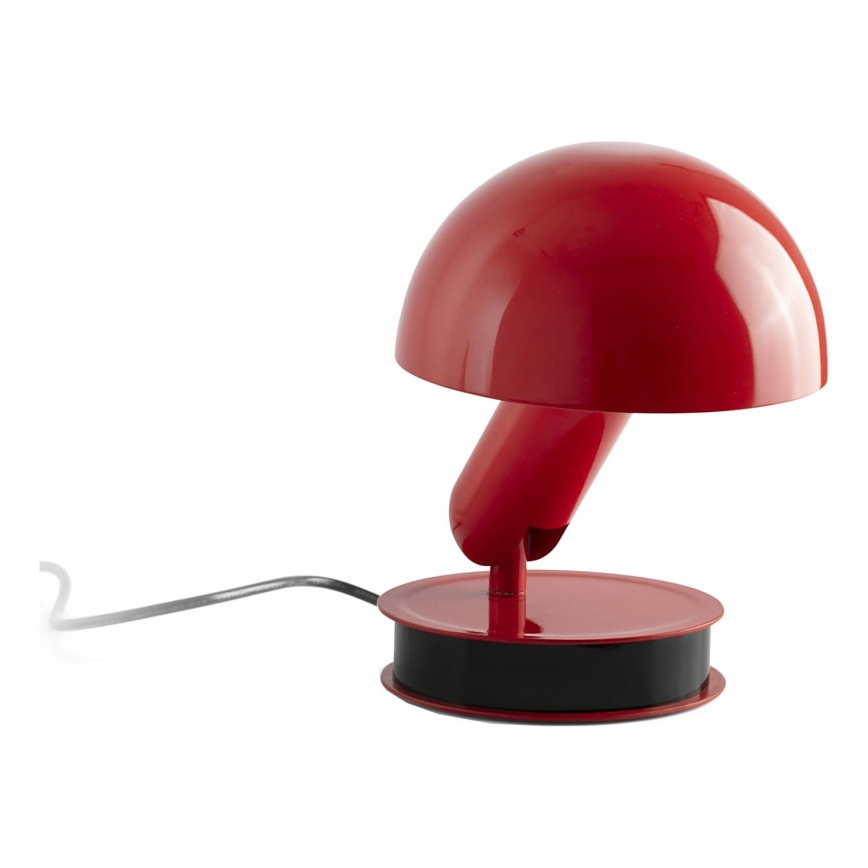 FARO 56103 - Lampe de table avec pince 2en1 BELA 1xE27/15W/230V rouge