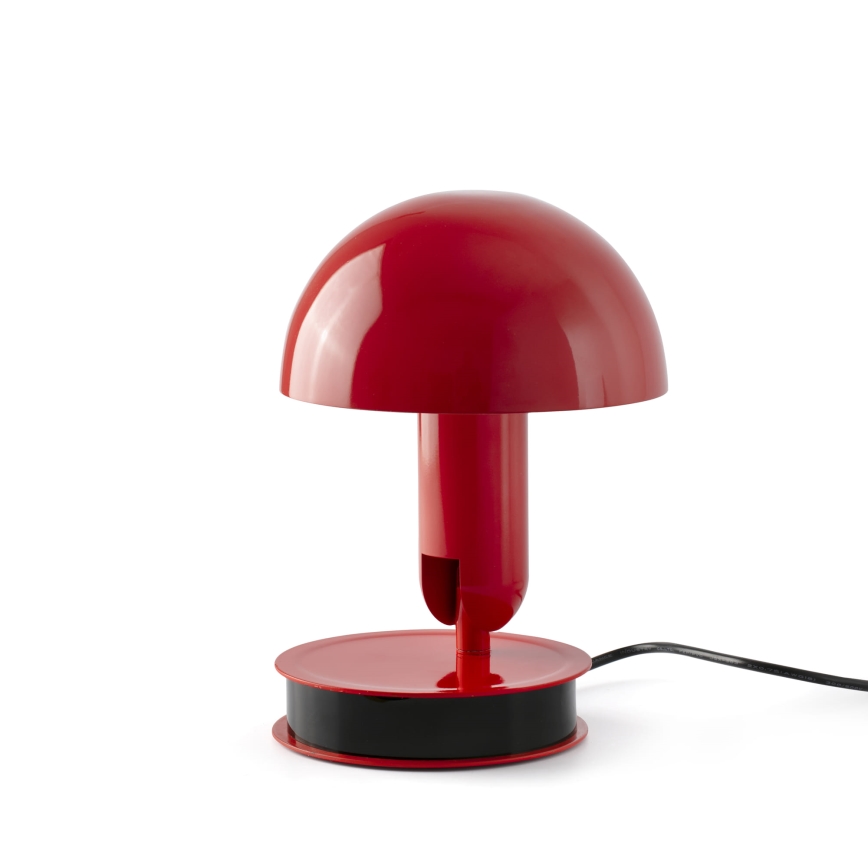 FARO 56103 - Lampe de table avec pince 2en1 BELA 1xE27/15W/230V rouge