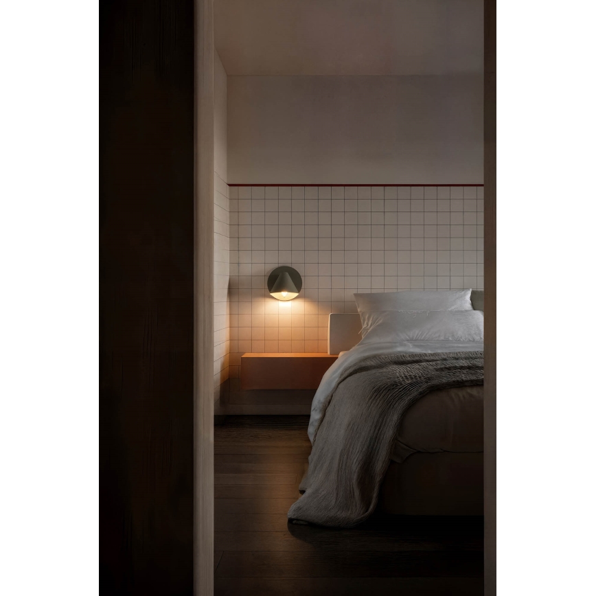 FARO 62356 - Spot mural NOON 1xE27/15W/230V kaki