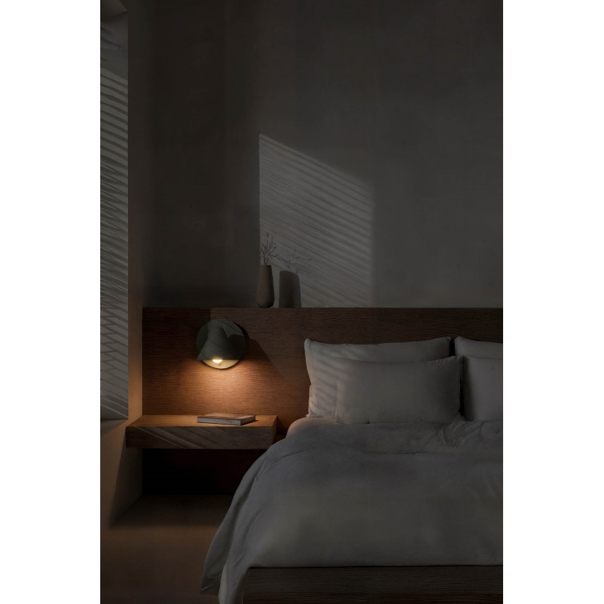 FARO 62356 - Spot mural NOON 1xE27/15W/230V kaki