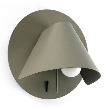FARO 62356 - Wandspot NOON 1xE27/15W/230V khaki