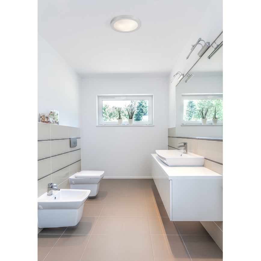 FARO 62980 - Badkamer plafondlamp LOGOS-1 1xE27/20W/230V IP44