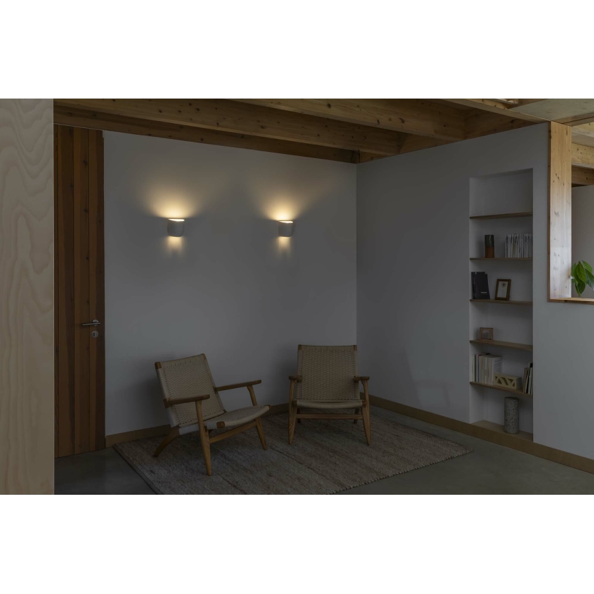 FARO 63428 - Wandlamp KAPPU 1xE14/7W/230V 15,8x15 cm wit