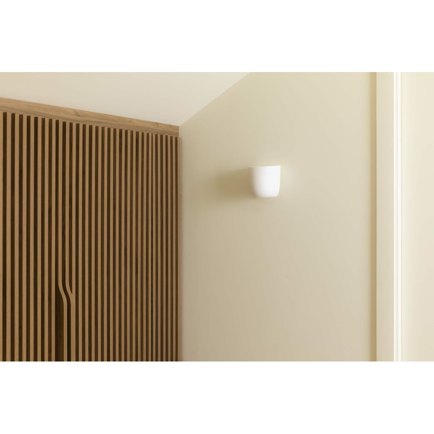 FARO 63428 - Wandlamp KAPPU 1xE14/7W/230V 15,8x15 cm wit
