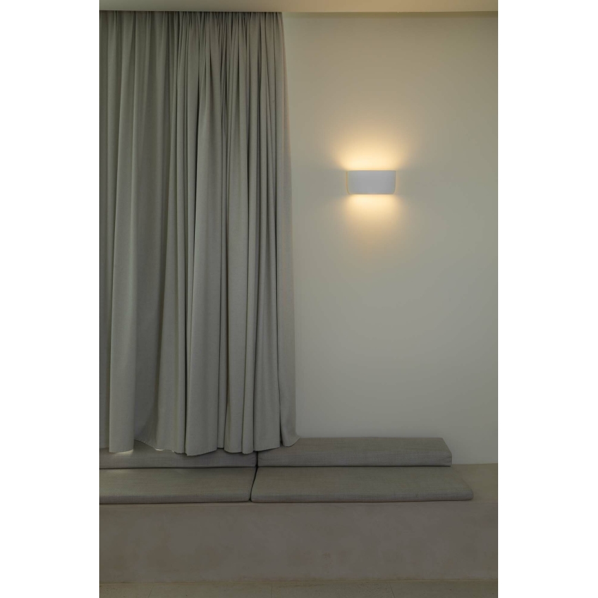 FARO 63430 - Wandlamp KAPPU 2xE14/7W/230V 16,8x30 cm wit