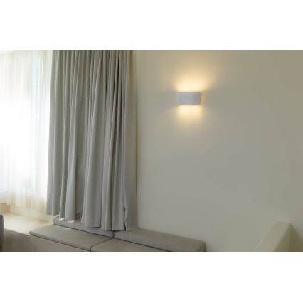 FARO 63430 - Wandlamp KAPPU 2xE14/7W/230V 16,8x30 cm wit