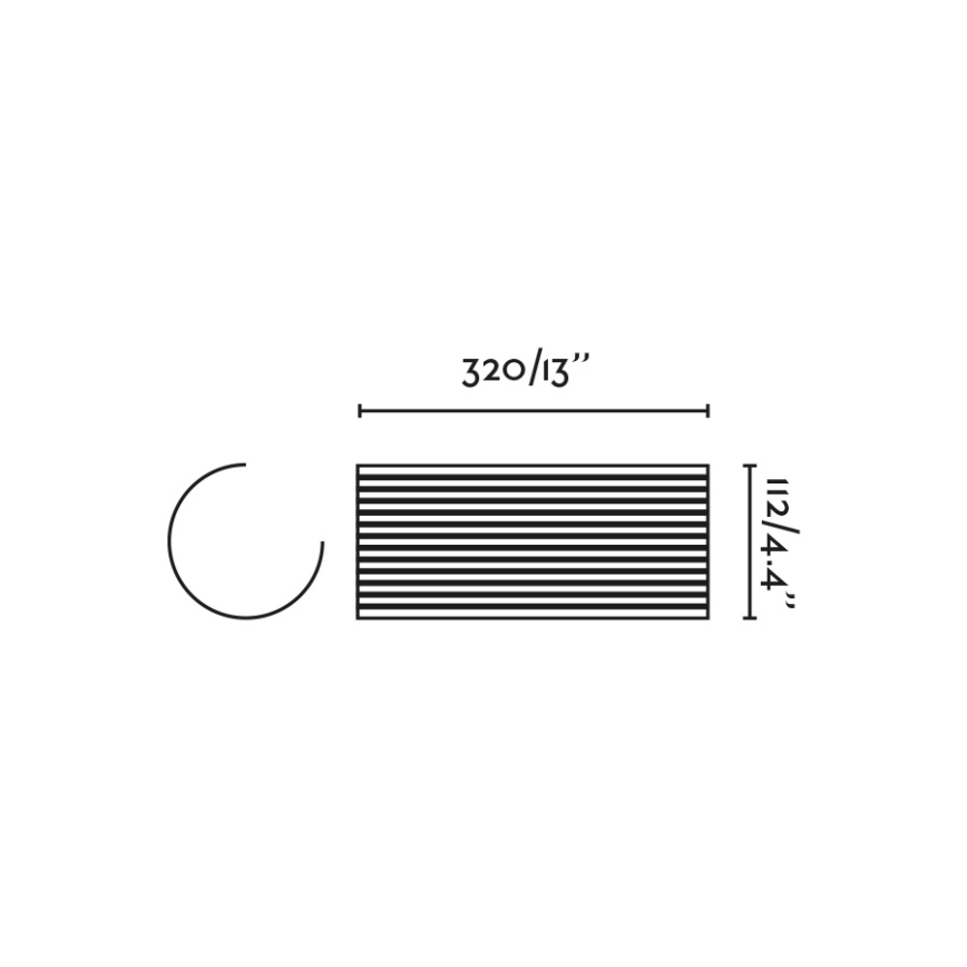 FARO 63436 - Applique murale TRAMA 2xE14/7W/230V blanc