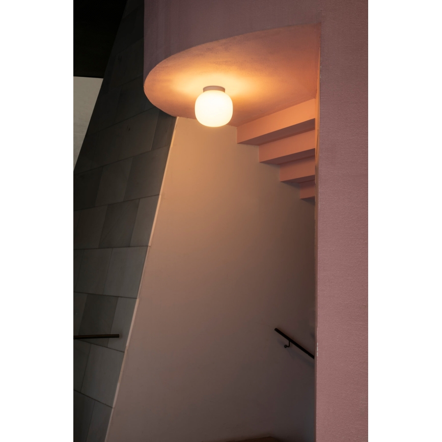 FARO 68610 - Plafonnier AMELIA 1xE27/15W/230V IP44 blanc