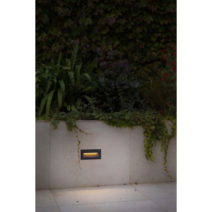 FARO 70289 - Luminaire encastrable MANI LED/5W/230V 2200/2700/3200/4000K IK07 IP65 gris