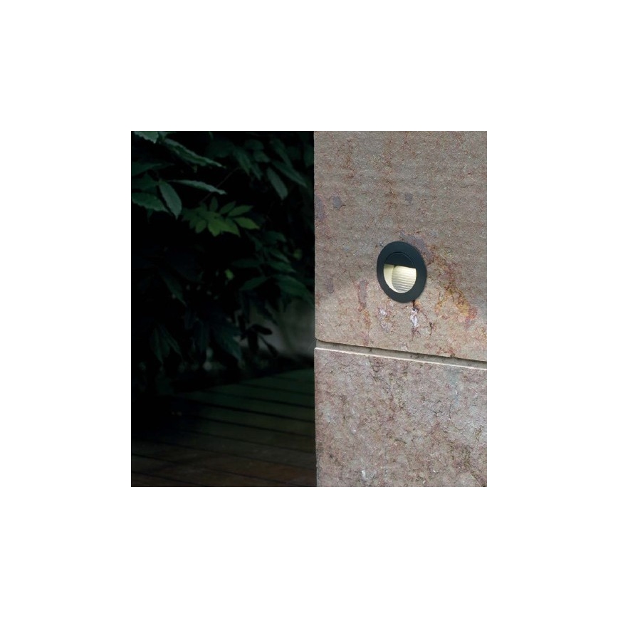 FARO 70403 - LED Wandlamp voor buiten MINI RACING LED/1,2W/230V IP44