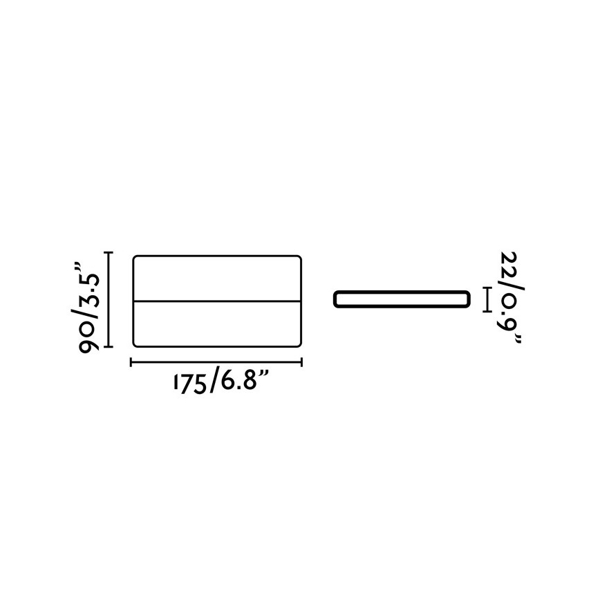 FARO 70646 - LED Wandlamp voor buiten ADAY-2 LED/12W/230V IP54