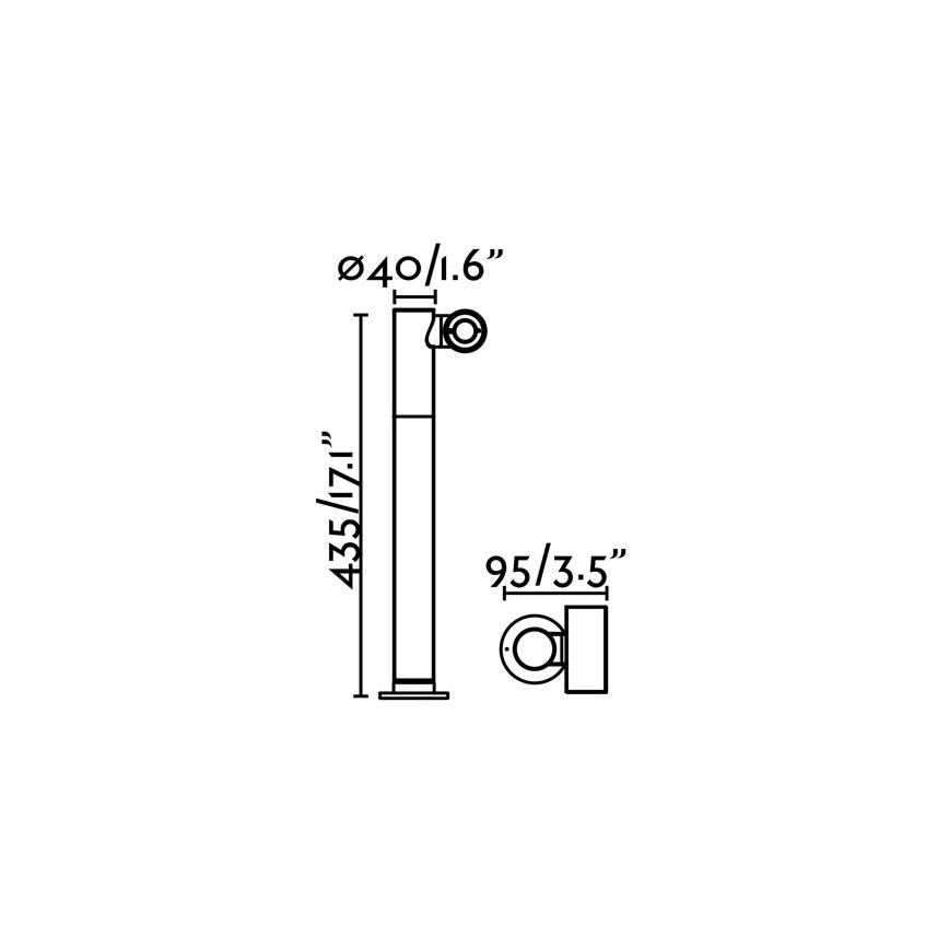 FARO 70783 - LED Buitenlamp SPY-2 LED/6W/230V IP65