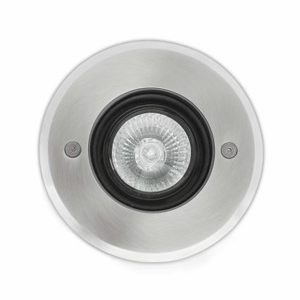 FARO 71489N - Spot d'extérieur encastrable TECNO-6  1xGU10/50W/230V IK08 IP67