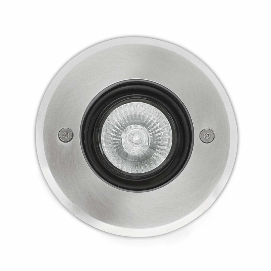 FARO 71489N - Spot d'extérieur encastrable TECNO-6  1xGU10/50W/230V IK08 IP67