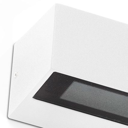 FARO 71903 - LED Applique murale d'extérieur DORO 2xLED/10W/230V IP65 blanche