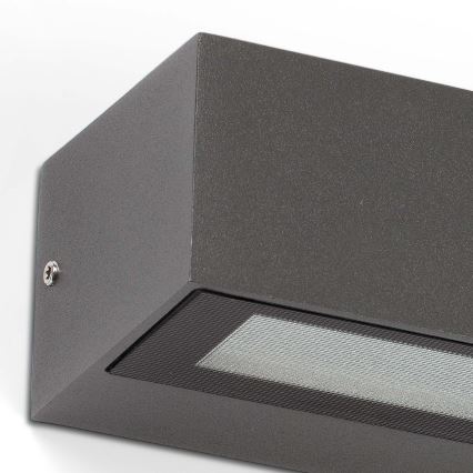 FARO 71910 - Applique murale extérieure LAKO LED/8W/230V IP65 anthracite