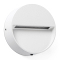 FARO 71961 - LED trapverlichting DUNE LED/3W/230V 2200/2700/3200/4000K IP65 wit rond
