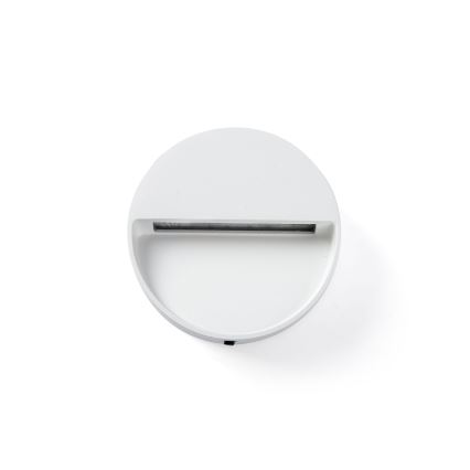 FARO 71961 - Luminaire d'escalier LED DUNE LED/3W/230V 2200/2700/3200/4000K IP65 blanc rond
