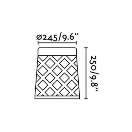 FARO 72311 - LED Buitenlamp SHADOW LED/10W/230V IP65