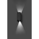 FARO - LED Wandlamp voor buiten BLIND 2x LED / 3W / 230V IP54