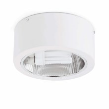 FARO - Witte Plafondverlichting POTE 2x E27 / 23W / 100-240V