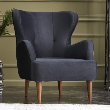 Fauteuil à oreilles NEKO anthracite