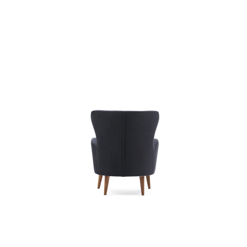 Fauteuil à oreilles NEKO anthracite