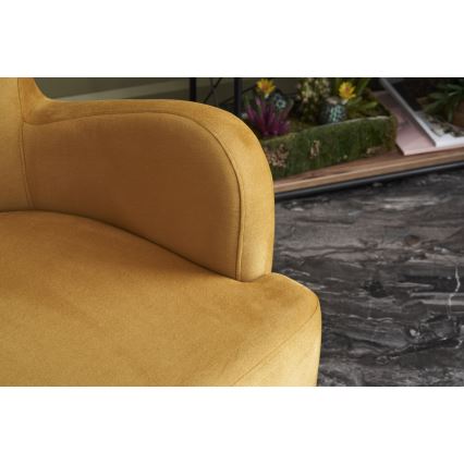 Fauteuil à oreilles NEKO doré