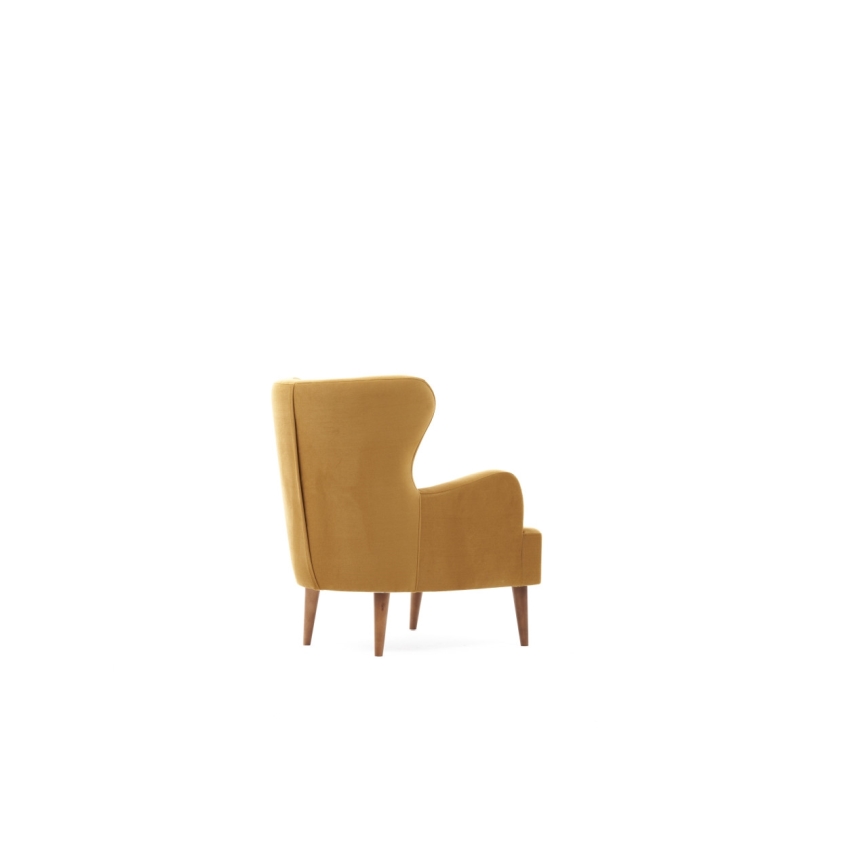 Fauteuil à oreilles NEKO doré