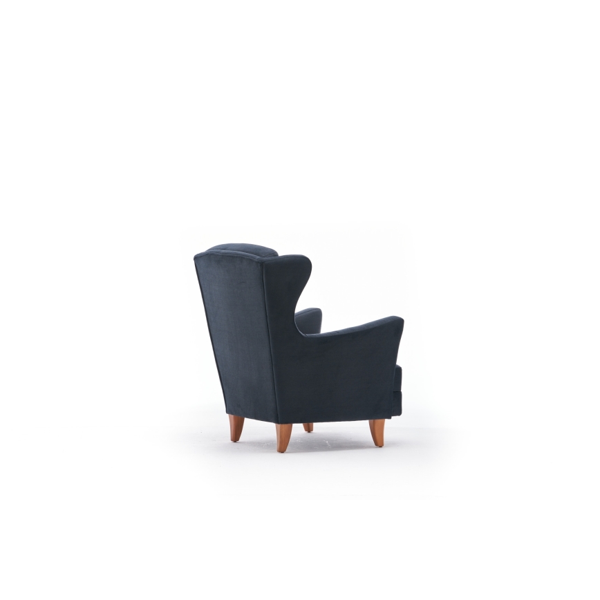 Fauteuil à oreilles NUPI anthracite