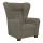 Fauteuil à oreilles VIVA marron