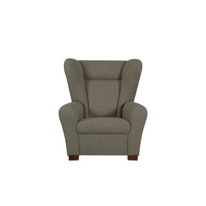 Fauteuil à oreilles VIVA marron
